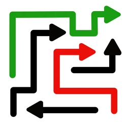 Symbol von Arrow Maze Escape: Pfeilspiel